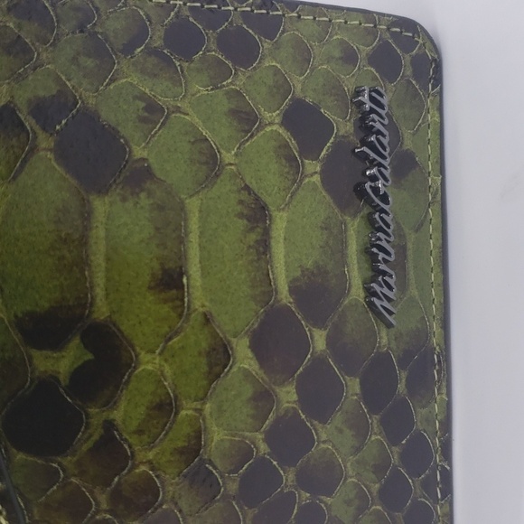 329- Marina Galanti Crossbody Bag Genuine Italian Leather NWT - Picture 5 of 11